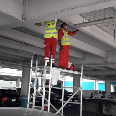 Primjena zaštite od ptica na industrijskom objektu